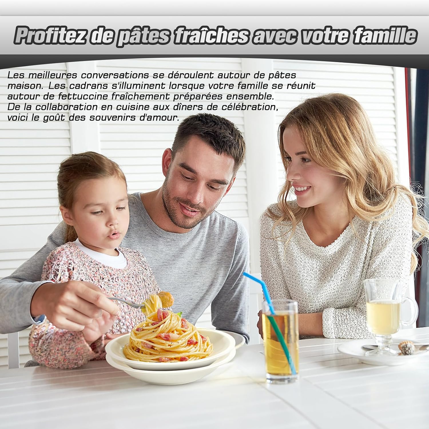 Sailnovo 180, machine à pâtes manuelle, vue 7
