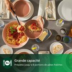 Philips 7000 noire, machine à pâtes automatique, vue 5