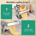 YASHE, machine à pâtes manuelle, vue 2