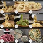 Pastaio 11 matrices, machine à pâtes automatique, vue 4
