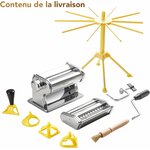 Rossetto, machine à pâtes manuelle, vue 7