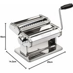 Girmi IM90, machine à pâtes manuelle, vue 5
