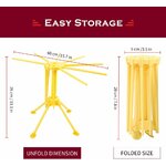 Séchoir à pâtes pliable 10 bras, vue 2