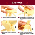 Séchoir à pâtes pliable 10 bras, vue 3