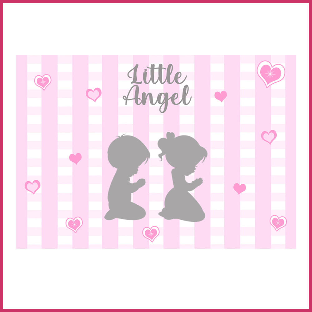 2 Birthday cards baby shower pink girl