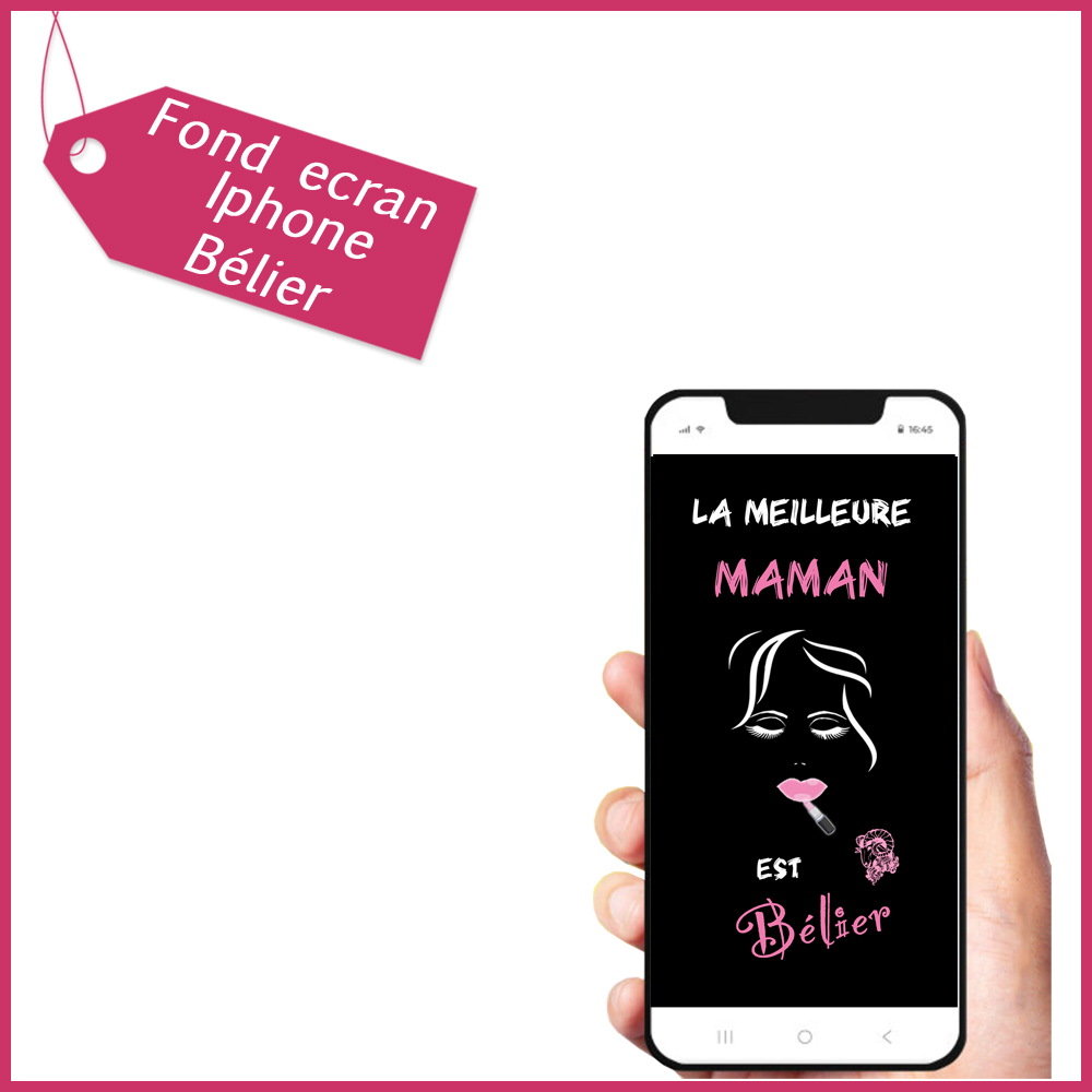 1 Fond ecran iphone signe zodiaque bélier