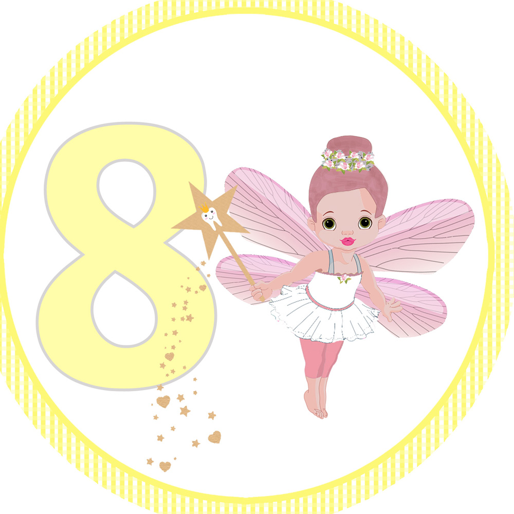 3 Cards tooth fairy numbers