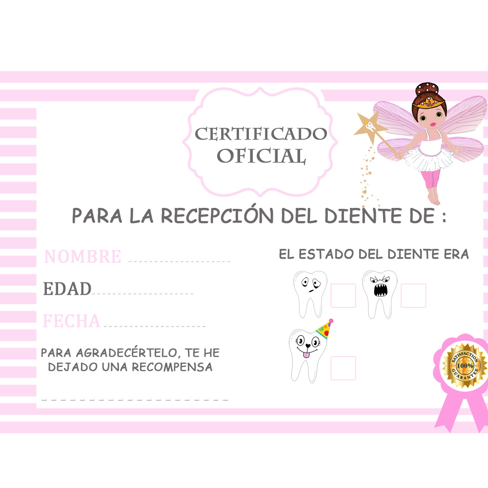 2 Certificado  de dientes