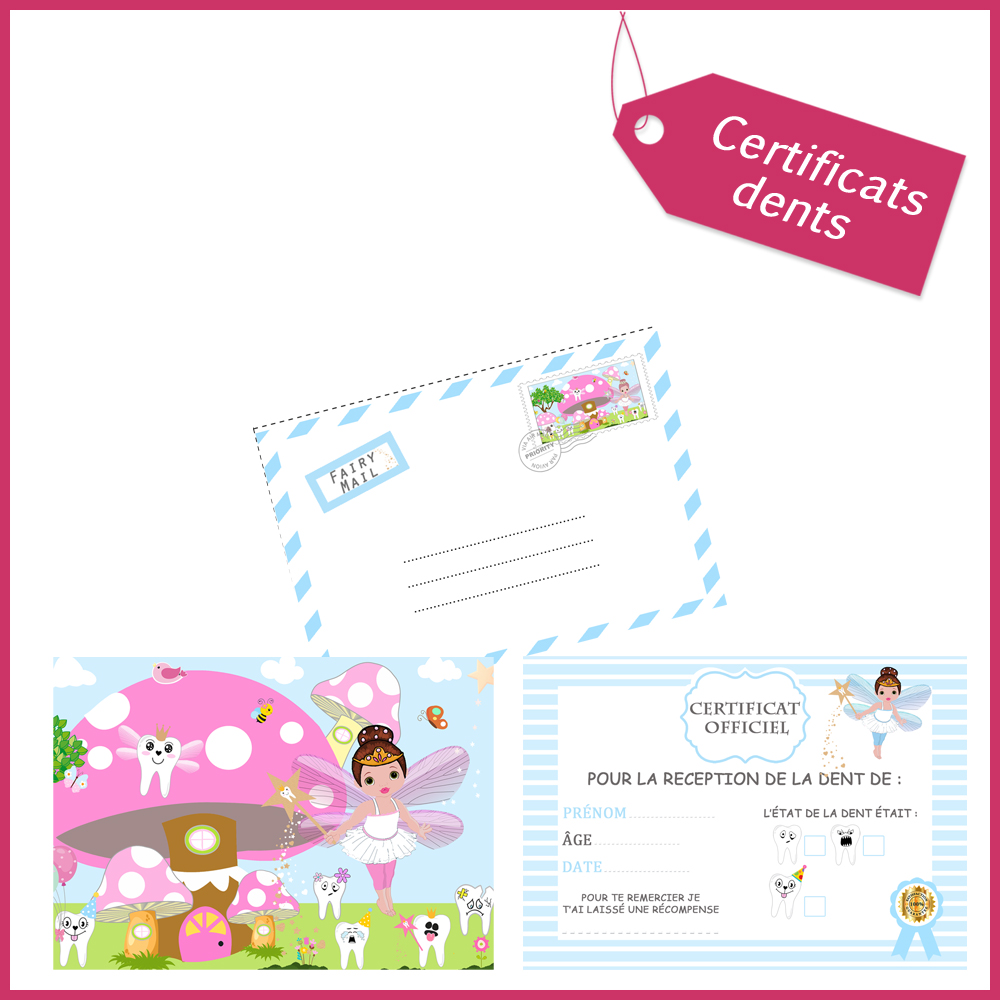 01 Certificats perte dents enfants