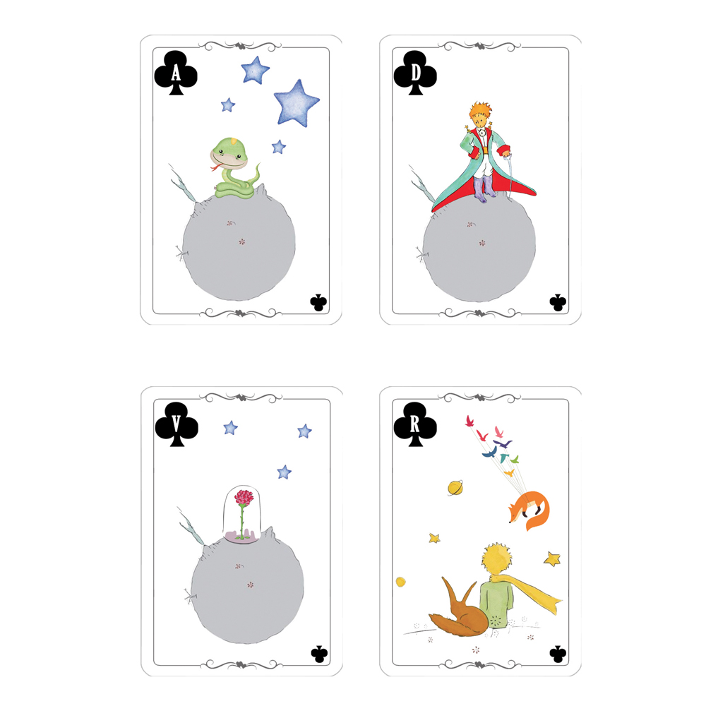 4 Jeu carte le petit prince st antoine exuperie