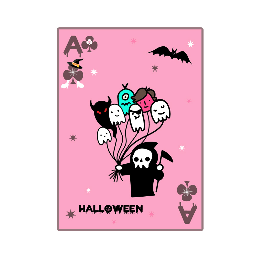 8 Jeu cartes halloween