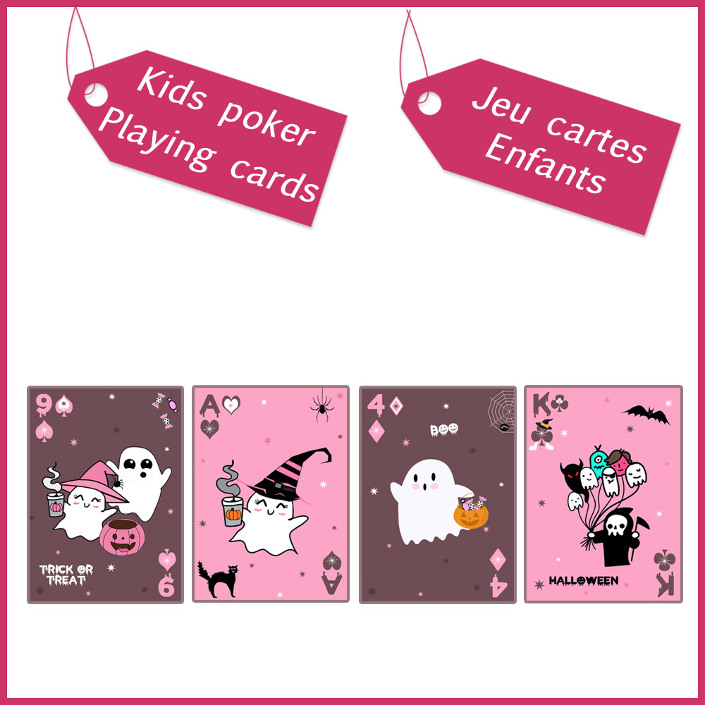 1 Jeu cartes halloween