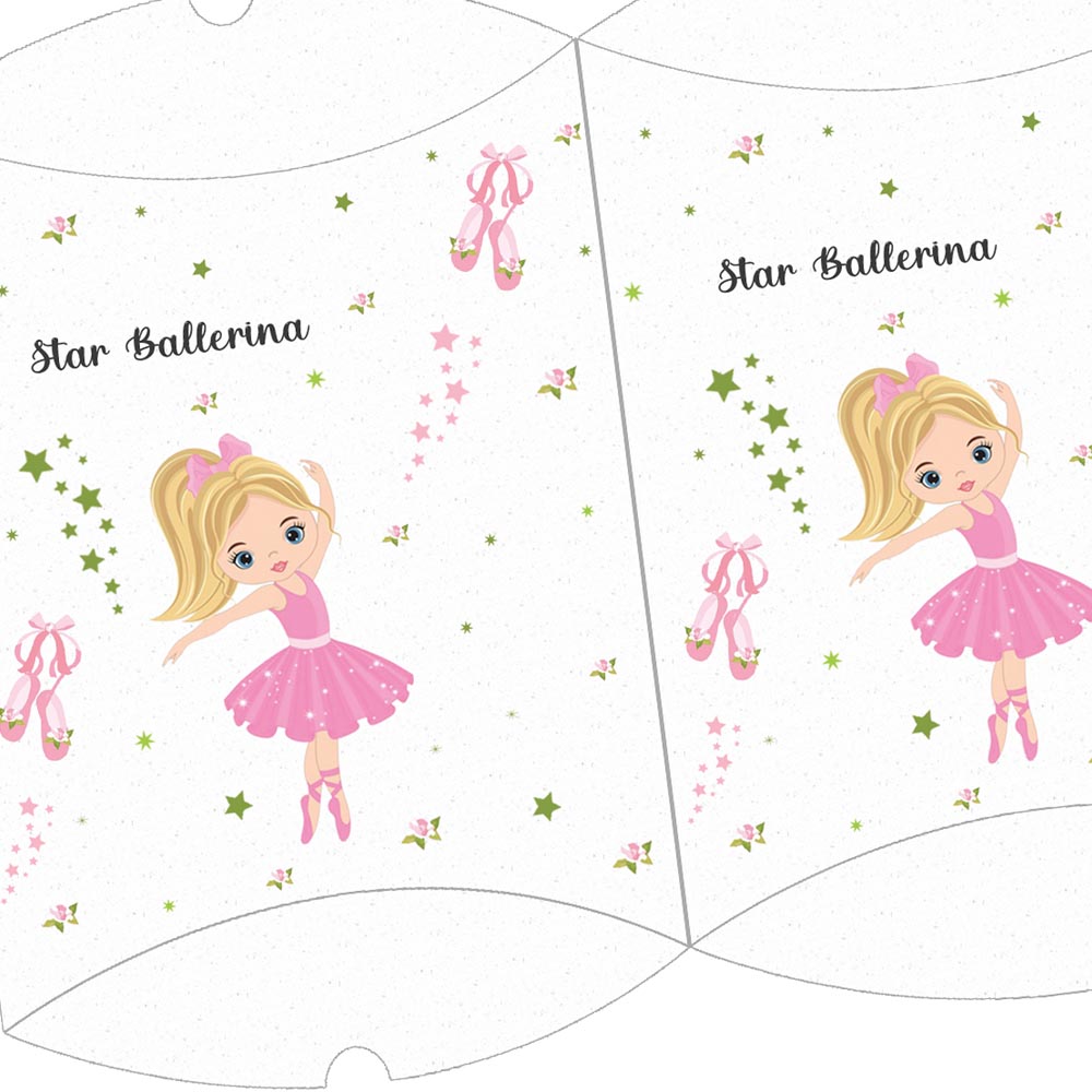 6 Box decoration ballerina