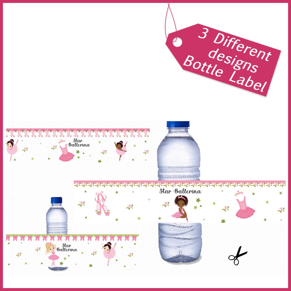 1 Water bottle bundle ballerina