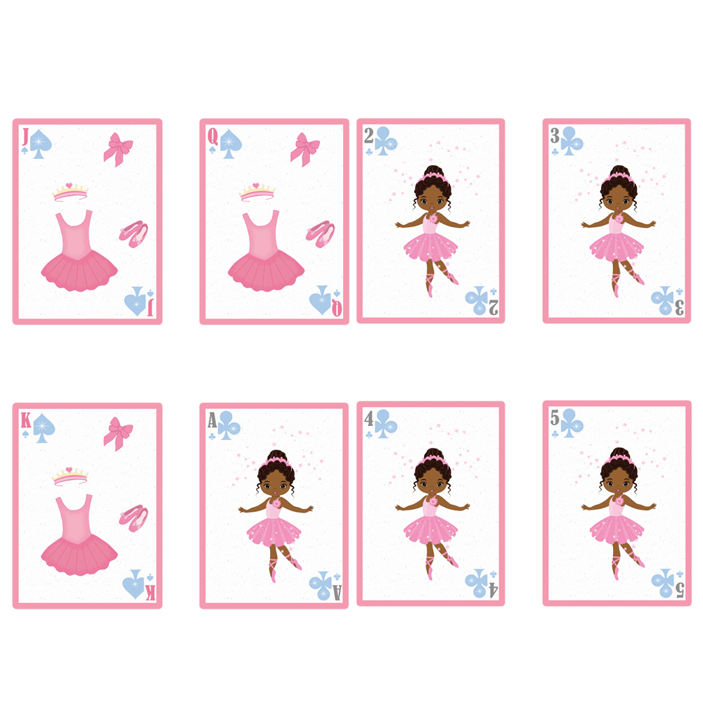 4 jeu carte danseuse ballerine rat opéra classique
