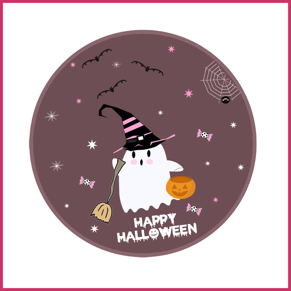 6 Drink Coasters halloween decoration party