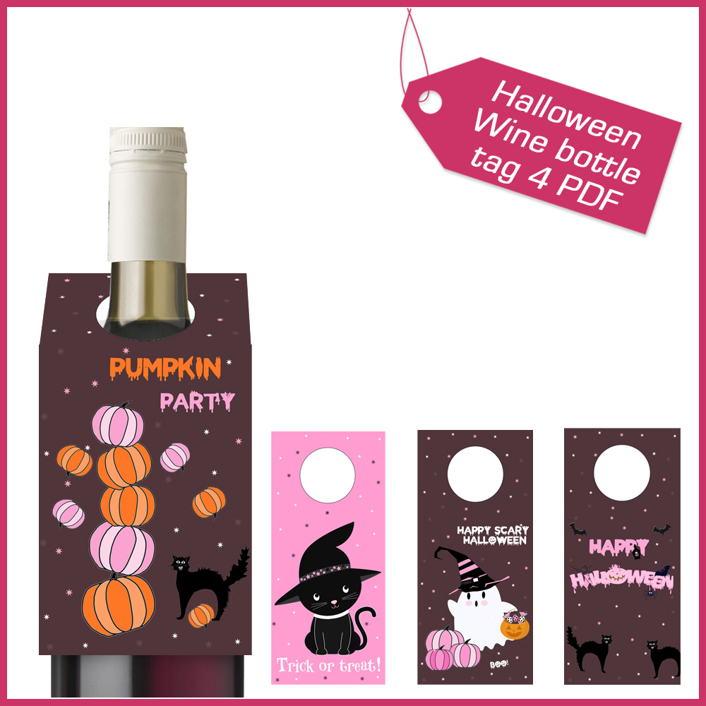 1 Halloween Wine bottle tag 4 PDF