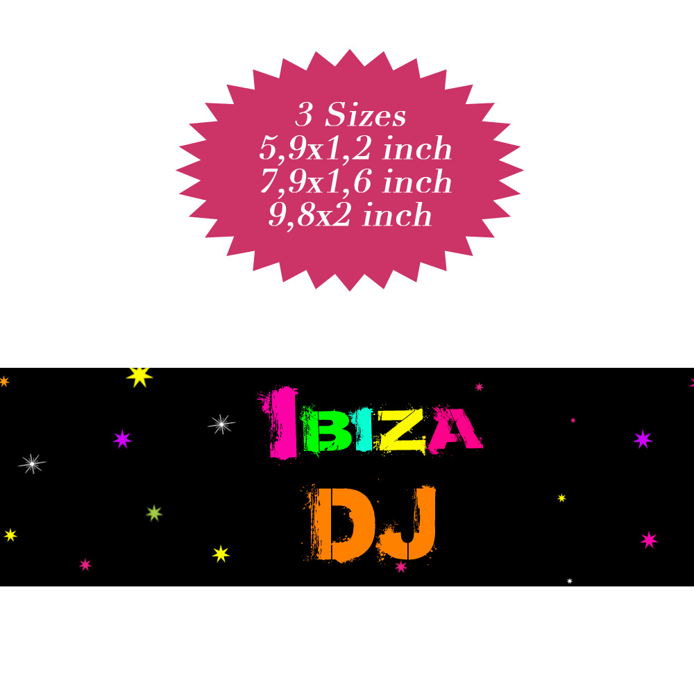 4 Water bottle bundle DJ party Ibiza