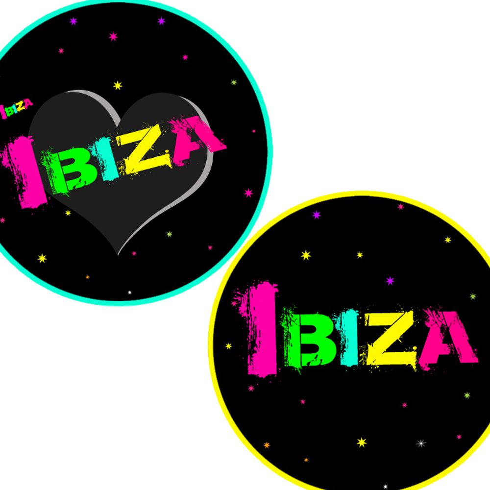 10 cupcake toppers holiday ibiza