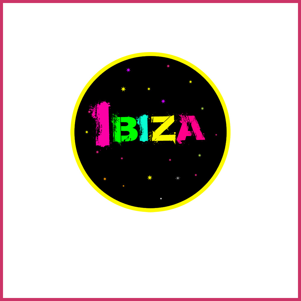 9 Drink Coasters DJ Ibiza vacances decoration party