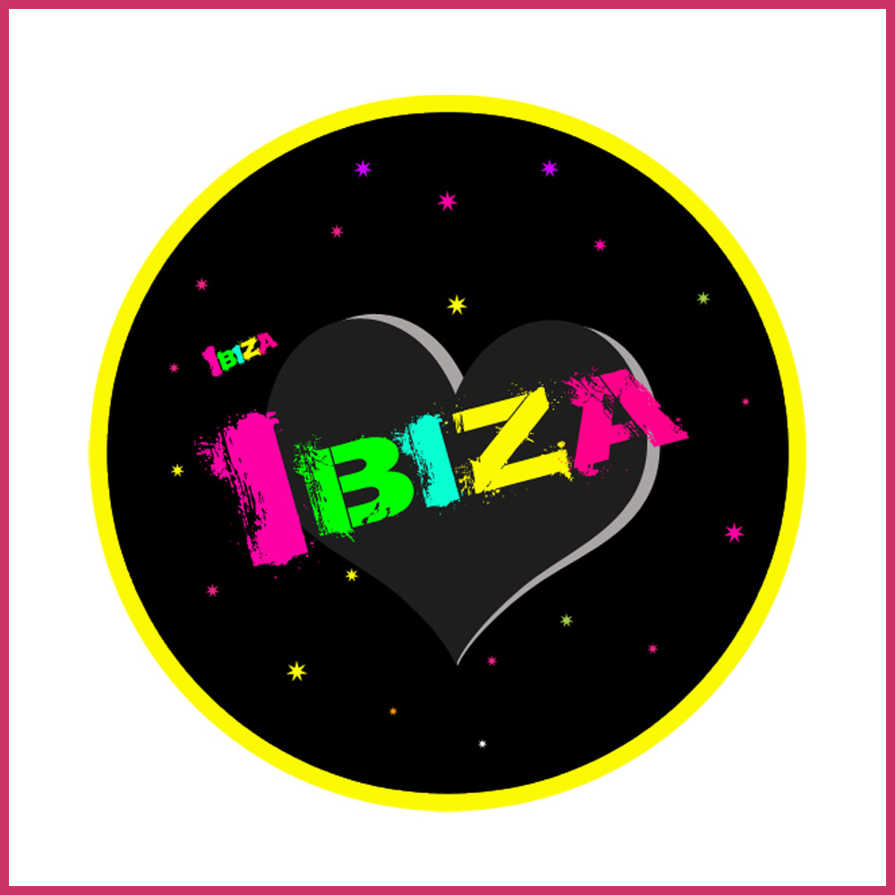 10 Drink Coasters DJ Ibiza vacances decoration party