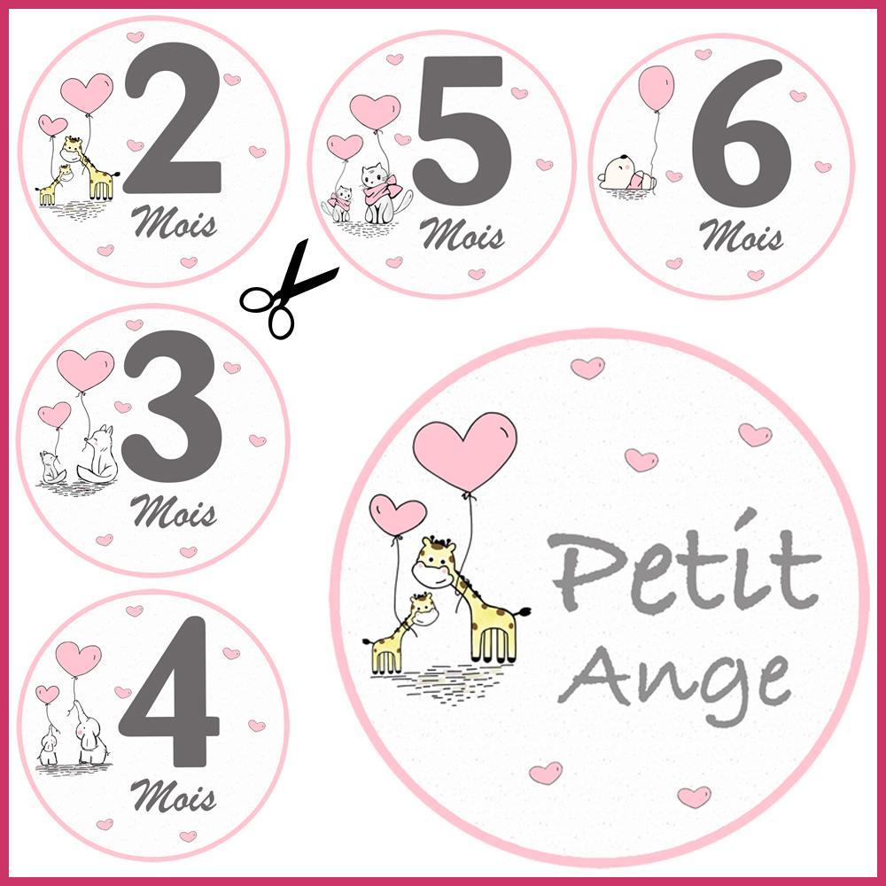 2 Bébé cartes étapes numérique pdf