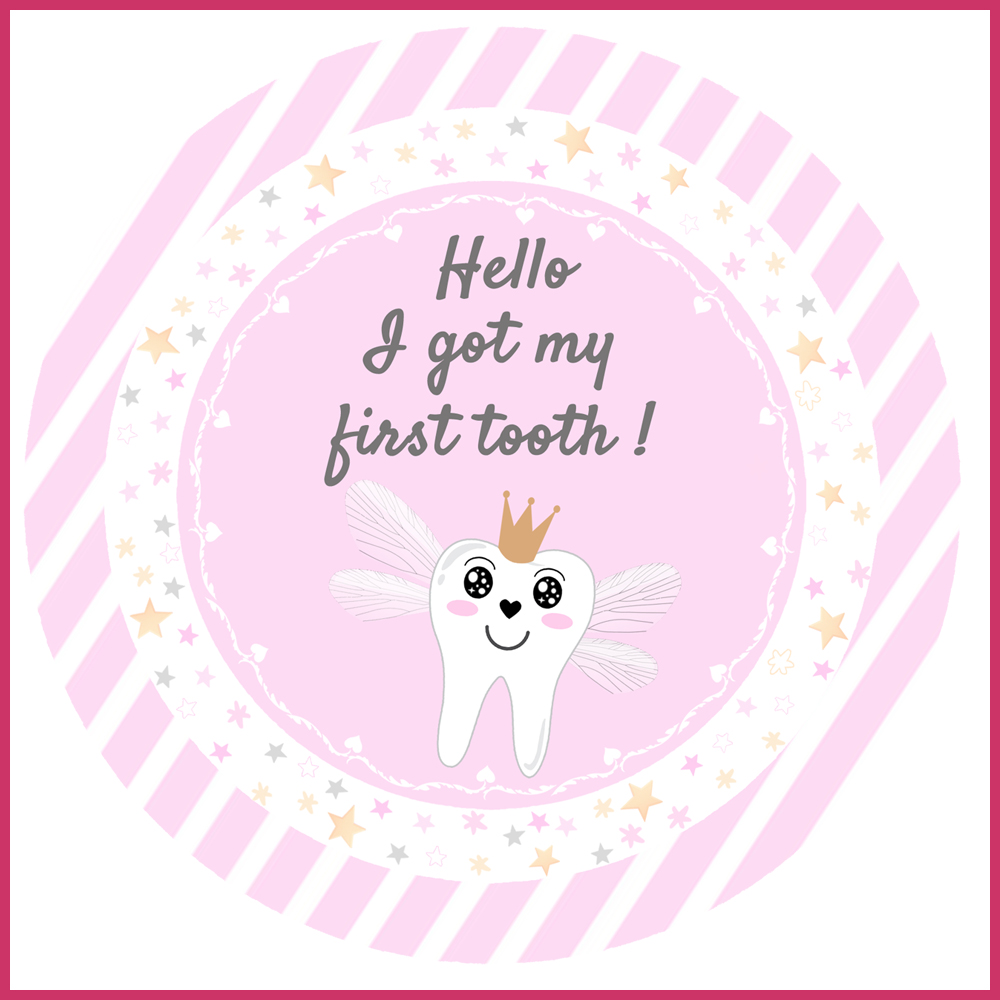 2 First tooth cards