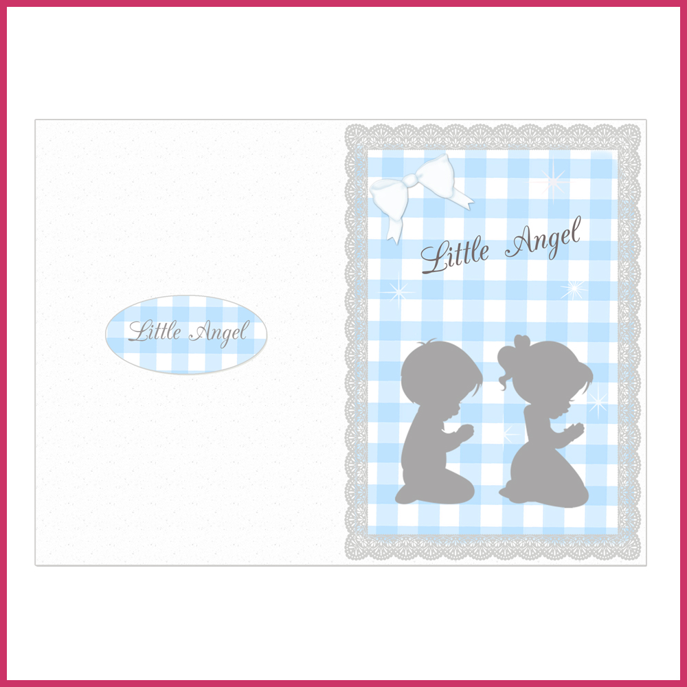 5 cards happy birthday baby shower baptism thank you card