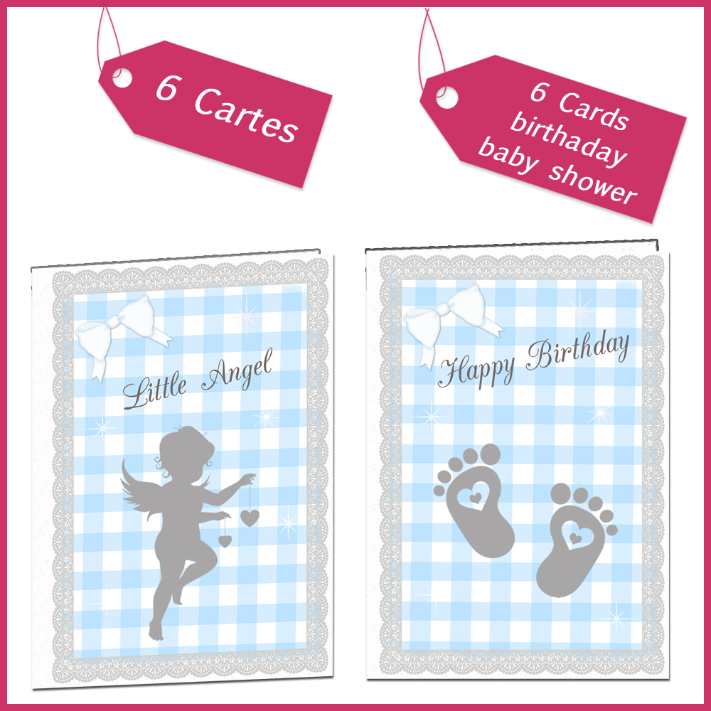 1 cards happy birthday baby shower baptism thank you card