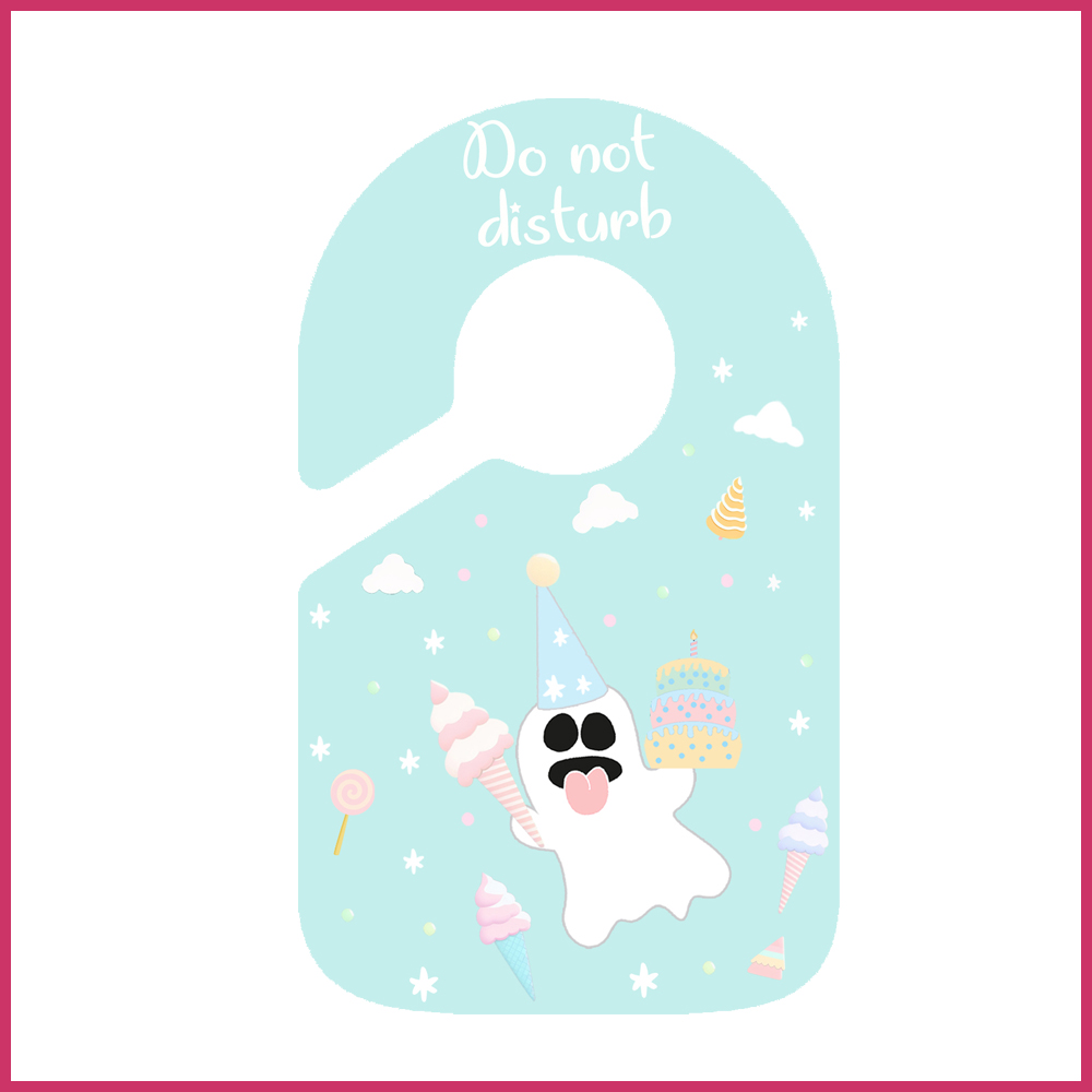 3 Door hanger baby halloween printable