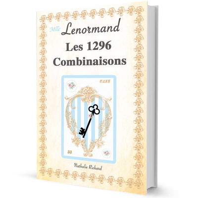 Ebook des 1296 combinaisons du jeu divinatoire Lenormand