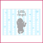 6 Birthday cards baby shower boy blue