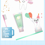 7 Affiche hygiene dentaire enfants avec dents