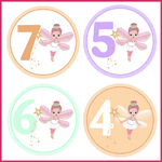 5 Cards tooth fairy numbers