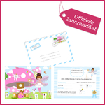 1 tooth fairy Offizielle Zahnzertifikat allemand