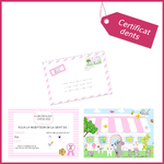 1 Certificats perte dents enfants rose