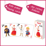 1 Jeu carte enfant prince princesse