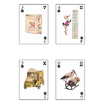 10 playing cards baby shower swan kids poker