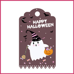 3Tags label Halloween fantome etiquette