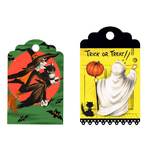 6Tags label etiquette vintage halloweeni