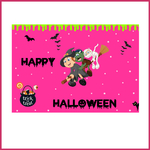 2 Cartes invitation remerciment halloween decoration