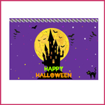 3 Cartes invitation remerciment halloween decoration
