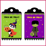 7Tags label Halloween etiquette fantomes