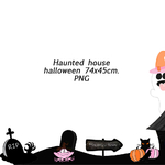 4 Big decor halloween maison hanté fantome