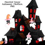 2 Big decor halloween maison hanté fantome