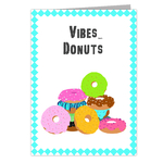 2 Carte donuts vibes