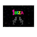 2 Birthday cards Ibiza party