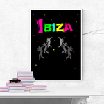 3 POSTER Affiche décoration DJ IBIZA