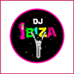 6 Drink Coasters DJ Ibiza vacances decoration party
