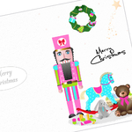 3 Merry Christmas donuts treat card